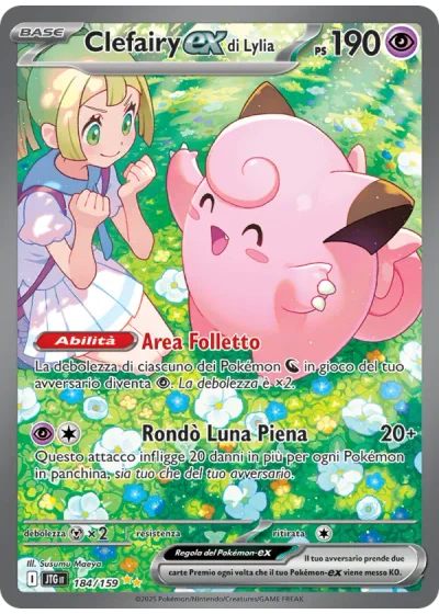 Clefairy-ex di Lylia