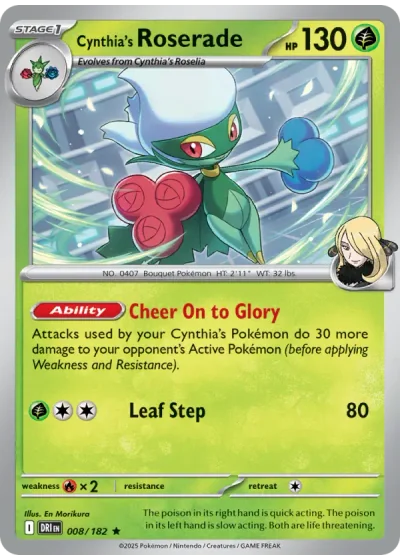 Cynthia's Roserade