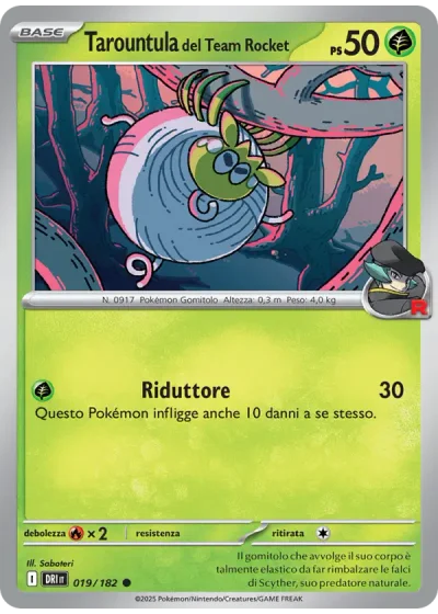 Tarountula del Team Rocket