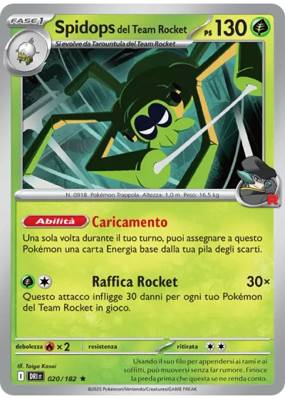 Spidops del Team Rocket