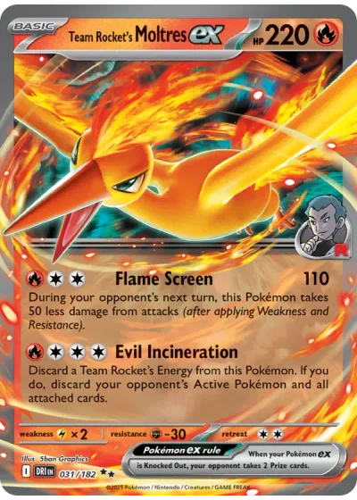 Team Rocket's Moltres ex