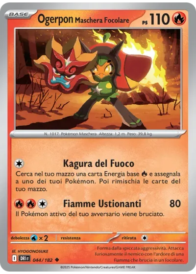 Ogerpon Maschera Focolare