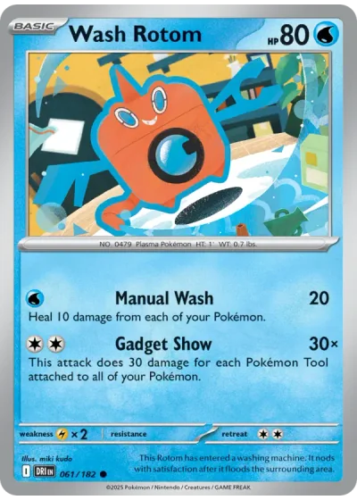 Wash Rotom