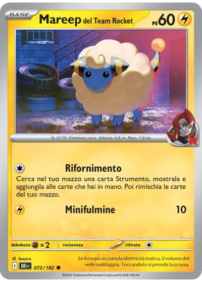 Mareep del Team Rocket