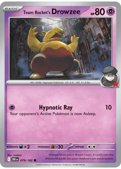 Team Rocket's Drowzee