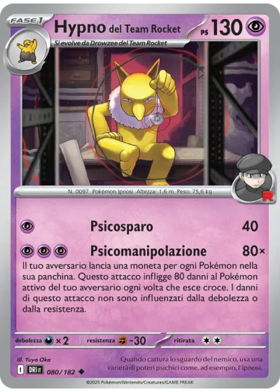 Hypno del Team Rocket