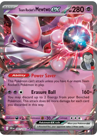 Team Rocket's Mewtwo ex