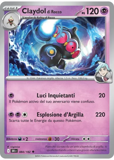 Claydol di Rocco