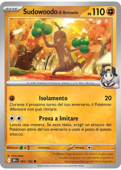 Sudowoodo di Armonio