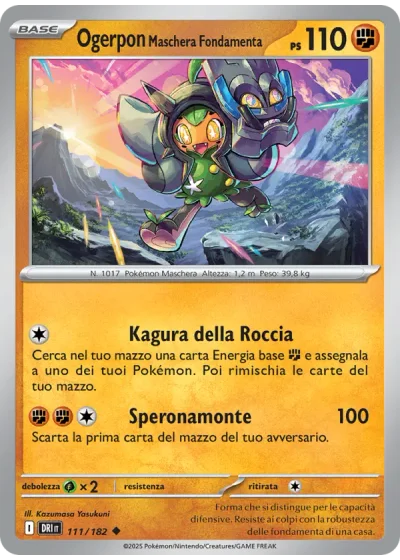 Ogerpon Maschera Fondamenta