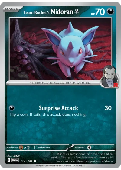 Team Rocket's Nidoran♀