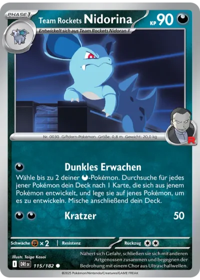 Team Rockets Nidorina