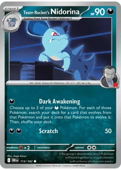 Team Rocket's Nidorina