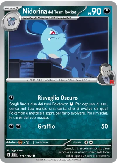 Nidorina del Team Rocket