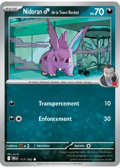 Nidoran♂ de la Team Rocket