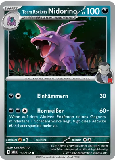 Team Rockets Nidorino