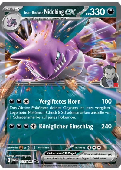 Team Rockets Nidoking-ex