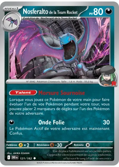 Nosferalto de la Team Rocket