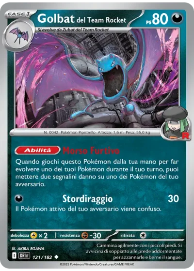 Golbat del Team Rocket