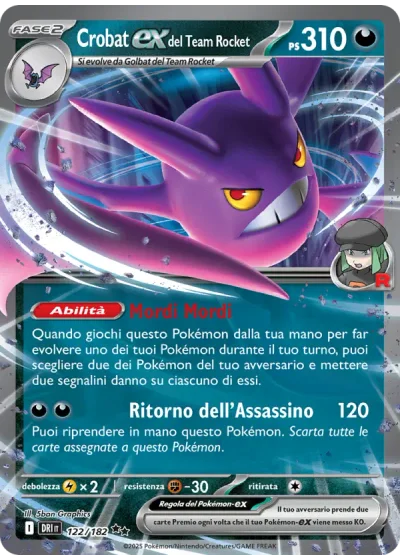 Crobat-ex del Team Rocket