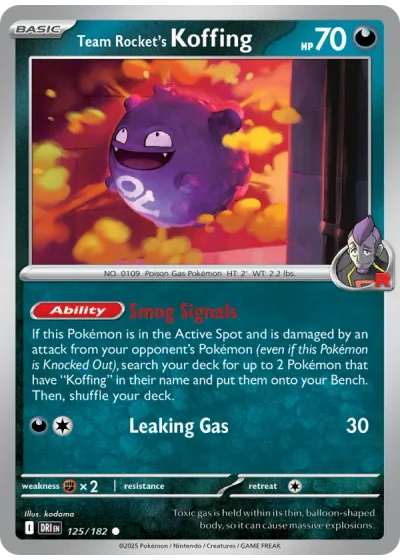 Team Rocket's Koffing