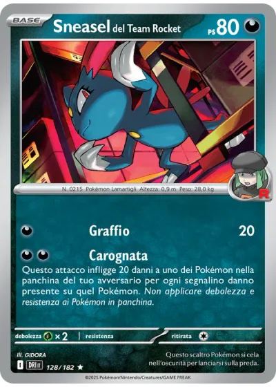 Sneasel del Team Rocket