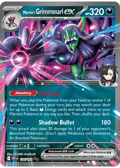 Marnie's Grimmsnarl ex