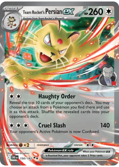 Team Rocket's Persian ex