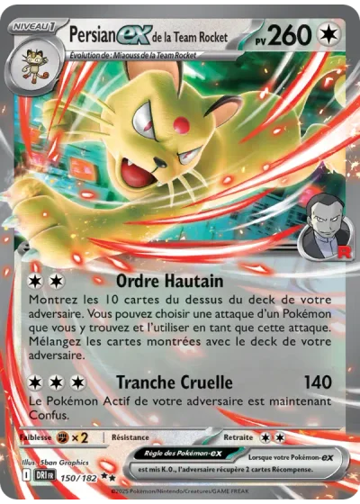 Persian-ex de la Team Rocket