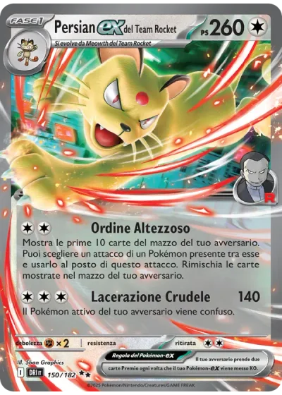 Persian-ex del Team Rocket