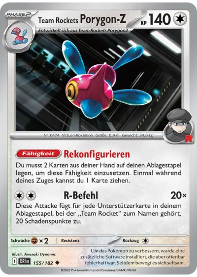 Team Rockets Porygon-Z