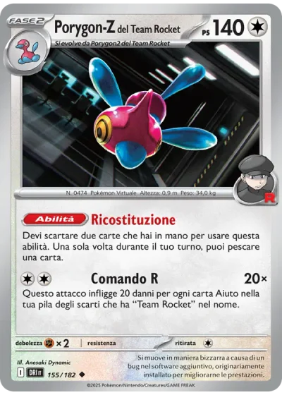 Porygon-Z del Team Rocket