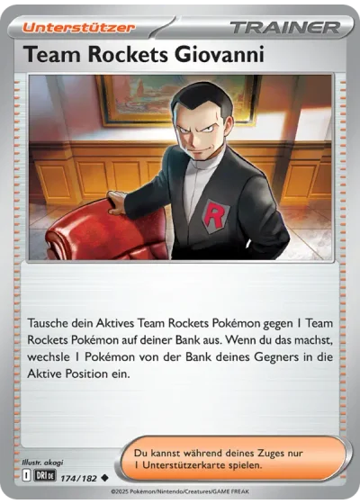Team Rockets Giovanni
