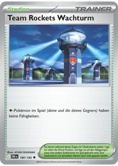 Team Rockets Wachturm