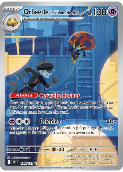 Orbeetle del Team Rocket