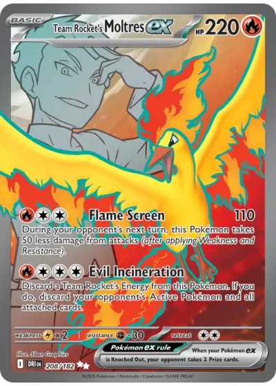 Team Rocket's Moltres ex