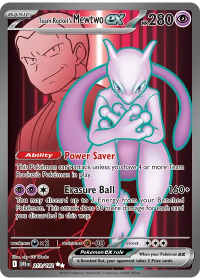 Team Rocket's Mewtwo ex