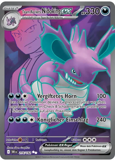 Team Rockets Nidoking-ex