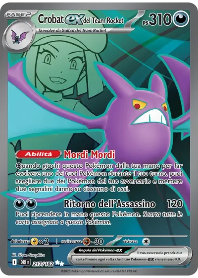 Crobat-ex del Team Rocket