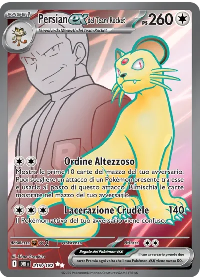Persian-ex del Team Rocket