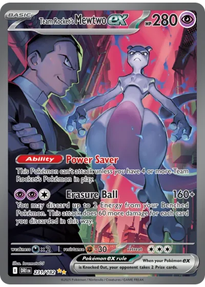 Team Rocket's Mewtwo ex