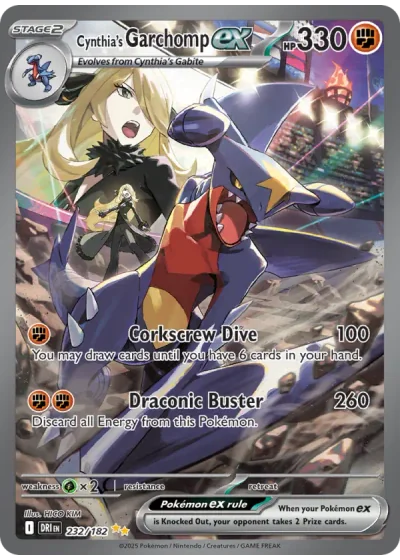 Cynthia's Garchomp ex