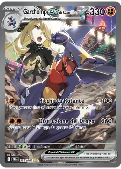 Garchomp-ex di Camilla