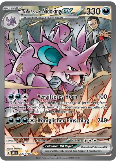 Team Rockets Nidoking-ex