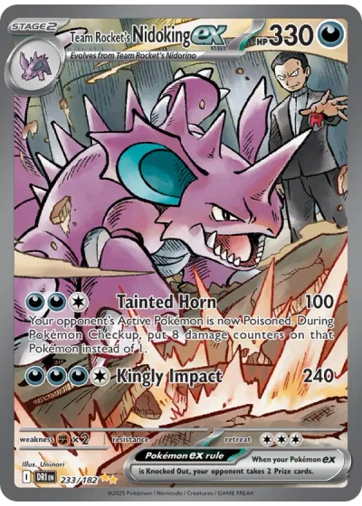 Team Rocket's Nidoking ex
