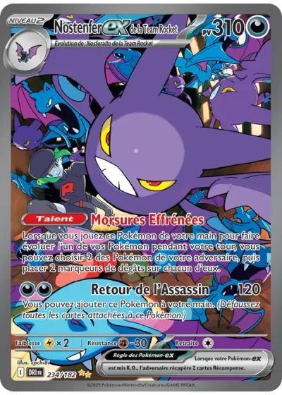 Nostenfer-ex de la Team Rocket