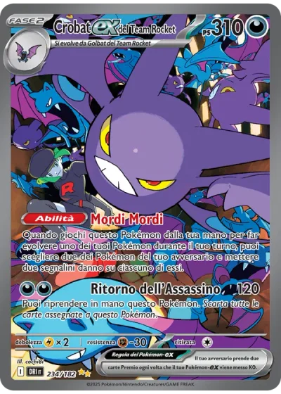 Crobat-ex del Team Rocket