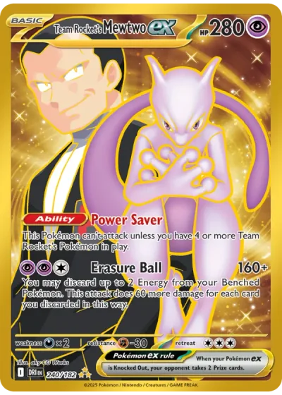 Team Rocket's Mewtwo ex