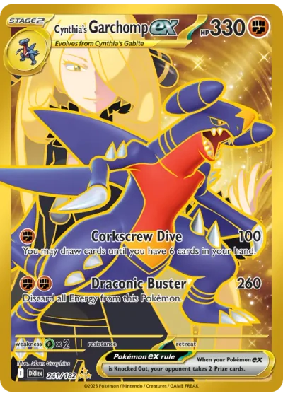 Cynthia's Garchomp ex