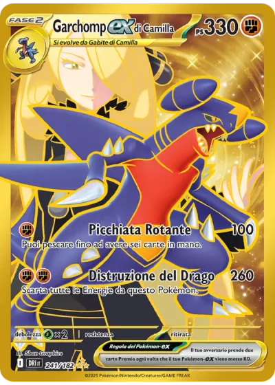 Garchomp-ex di Camilla